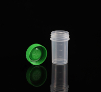 Bon prix Tube à centrifuger conique en plastique micro stérile de 15ml avec fond rond pour une utilisation en laboratoire fabriqué à partir de PP