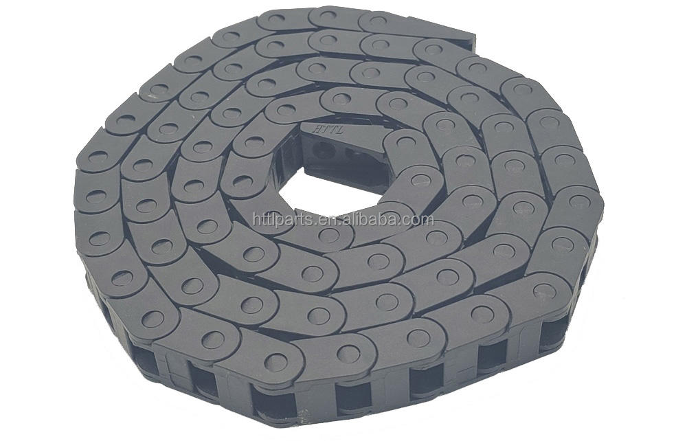 Catena Portacavi In Nylon Rinforzato 10x10 Mm - 1 Metro, Nero, Per Stampanti 3D E Macchine CNC - Foto 6