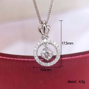 Collana con Ciondolo in Zircone Stile Minimalista, Design Delicato, Gioiello da Donna per la Clavicola - Product Image 5