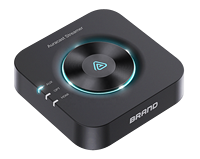 Transmetteur audio Bluetooth 6.0 Auracast pour TV, adaptateur audio sans fil à faible latence avec entrée optique HDMI AUX, commutateur à une touche