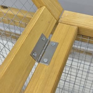 Binnen Kippenhok Buiten Met Draadgaas Metalen Loopkooi Duurzaam Dennenhout Vogelhok Vogels Konijnen Buiten Gebruik - Product Image 4