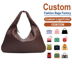 Sac à bandoulière tissé en cuir véritable fait main – Motif tressé texturé, disponible en plusieurs couleurs |   Usine sur mesure - Product Image 1