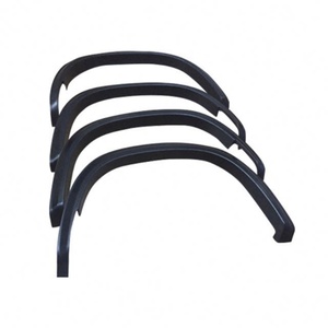 Guardabarros de Protección ABS Negros de Alta Calidad KQD, 4 Piezas/Juego, para Mitsubishi Triton L200 2019, Diseño Deportivo, Modelo KQD-7207, Venta al Por Mayor - Product Image 2