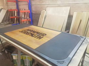 Equipo de gimnasio de diferentes grosores Plataforma de peso muerto Piso de levantamiento de pesas Plataforma de levantamiento de pesas - Product Image 3