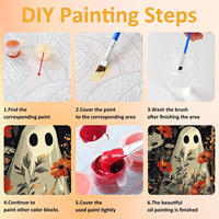 Kit acrylique PBN personnalisé Orfon, décoration murale photo moderne à faire soi-même, encadrée, décoration intérieure, vente en gros, dropshipping