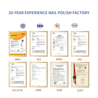 Gel de construction dur UV LED professionnel pour salon de manucure, couleur gelée, extension d'ongles, marque privée