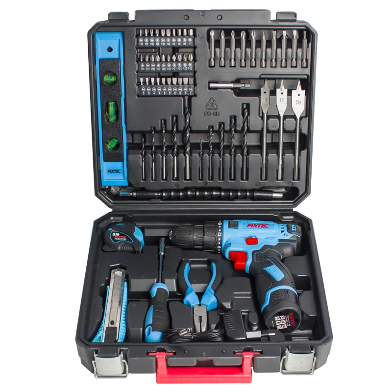 FIXTEC Power Tools Hand Tools Combo Set Electrical Maintenance Tool Kit For Electrician