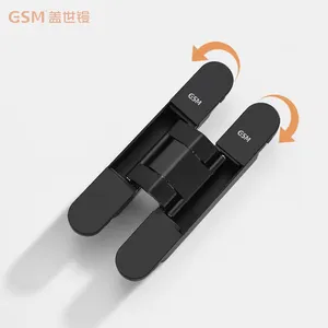 Invisible Conceal Steel Piano Soft Close Hinge Door Soft Closing Adjustable Concealed Hinge