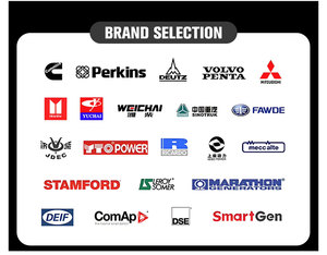 Générateur à cadre ouvert silencieux et économique de 30KW, 50KW, 60KW, 70KW, 80KW, 50/60Hz pour usage familial SDEC - Product Image 6