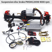 Kit de conversion de voiture électrique, kit de mise à niveau de camion cargo à trois roues électrique, Accesorio De Tricclo Electrico, 60v1200w