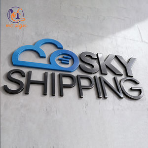 Insegna da Parete in Acrilico per Negozi Logo Aziendale Insegna da Muro per Ufficio Logo 3D a <span class=keywords><strong>Led</strong></span> Personalizzato - Product Image 5