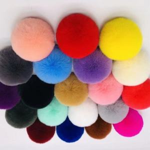 Faux <strong>Fur</strong> Pom Poms in Multiple Colors and Sizes for Clothing Hats Accessories and DIY Craft Projects - Product Image 6