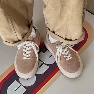 Chaussures de marche décontractées pour femmes, style sport, à lacets, avec semelle épaisse, effet vieilli, anti-odeur et amorti en caoutchouc, collection automne 2025 - Product Image 3