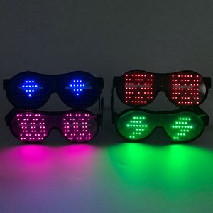 Bán buôn hoạt hình hiển thị Glowing Luminous <span class=keywords><strong>LED</strong></span> Light Up Mắt Kính <span class=keywords><strong>LED</strong></span> Đảng kính cho Giáng sinh Halloween Easter bên - Product Image 5