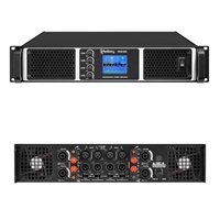 Mélangeur d'écho avec amplificateur de puissance 1000 watts 1200 watts 4 canaux classe H 2U PCB amplificateur carte Audio