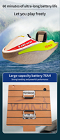 Mini kart électrique sportif, bateau rapide, jet ski, équipement multifonctionnel de transport aquatique, ski nautique et surf