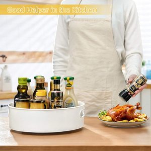 Barato superventas 30cm <span class=keywords><strong>Lazy</strong></span> <span class=keywords><strong>Susan</strong></span> tocadiscos armario de cocina organizador de almacenamiento de alta calidad tocadiscos giratorio contenedor de almacenamiento - Product Image 5