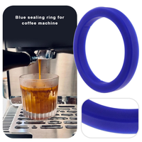 Joint d'étanchéité en silicone E61 pour groupe de machine à café expresso 57x73x8.5mm