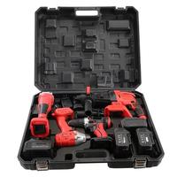 Perceuse sans fil OEM de haute qualité, ensemble portable avec batterie au lithium rechargeable, boîte à outils, garantie 1 an, outil électrique