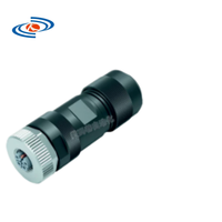 Konektor Wanita M12 V15L-G-BK Baru Asli 5-pin Berkode-L IP67