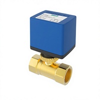 Vanne à boisseau sphérique électrique intelligente en plastique et cuivre, contrôle de température, AC220V, pour hôtel/villa/appartement - Vente en gros usine