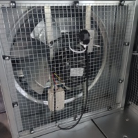 Ventilateur d'évacuation de refroidissement BLDC pour serre, élevage de bétail, poulailler, ferme avicole, équipement d'élevage à faible bruit EC