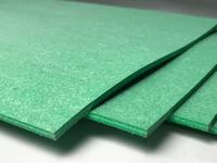 Alfombrilla de fieltro de corte Novo de lana de doble cara gris resistente al corte para trazador
