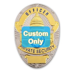 شارات تعريف مخصصة للمنظمات الرسمية، دبابيس طية صدر احترافية مصنوعة من سبيكة الزنك بشعار أمني مخصص فقط - Product Image 2