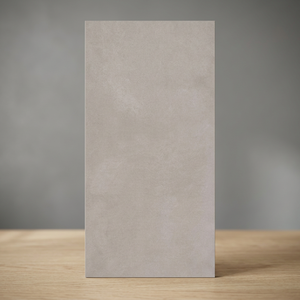 Capital Silver Terrazzo Porcelain Tiles 600x1200mm Matte Washed Stone Finish for Mall and Hotel Flooring - Product Image 1
