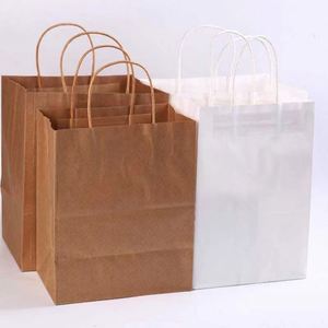 Custom Food <b>Bags</b> Brown Paper <b>Bags</b> With Your Own Logo Printed Grocery Packaging <b>Craft</b> Brown Paper <b>Bag</b> - Product Image 3