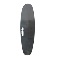 Skateboard électrique en érable du japon, vierge, personnalisé, en Fiber de carbone, skateboard