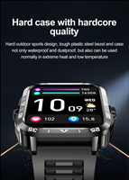 2026 ZW59 BT Smart Watch dengan LED 1.95 Inch TFT Bentuk Persegi Tahan Air IP67 Dapat Menjawab Panggilan & Pemantauan Tidur Perangkat yang Dapat Dipakai