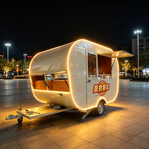 Food Truck <b>Car</b> Mobile Food Truck Kiosk Fast Food Kiosk Outdoor Food Cart Mobile Kiosk Mobile Kitchen Van Catering Van - Product Image 5