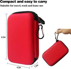 Estuche <span class=keywords><strong>de</strong></span> Viaje para Suministros <span class=keywords><strong>de</strong></span> Diabetes, para Tiras Reactivas <span class=keywords><strong>de</strong></span> Glucosa en Sangre, Dispositivo <span class=keywords><strong>de</strong></span> Punción con 2 Cajas Transparentes Pequeñas y 1 Hebilla <span class=keywords><strong>de</strong></span> Escalada - Product Image 2