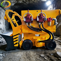 Chargeuse pneumatique compacte pour travaux en roche dure souterraine, populaire en Afrique et en Amérique du Sud