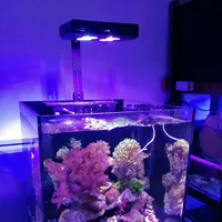 Chinois dimmable récif aquarium a mené l'éclairage 52w spectre complet pour poissons d'eau salée