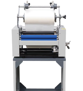 เครื่องเคลือบบัตรอัตโนมัติแบบม้วนต่อม้วน รุ่น L388 พร้อมลูกกลิ้งโลหะ เครื่องเคลือบบัตรร้อนสำหรับร้านพิมพ์ - Product Image 4