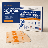 Patch chauffant traditionnel à la glucosamine et à la chondroïtine pour le soutien des articulations, thérapie chauffante pour le corps, pour les genoux, le dos et les épaules