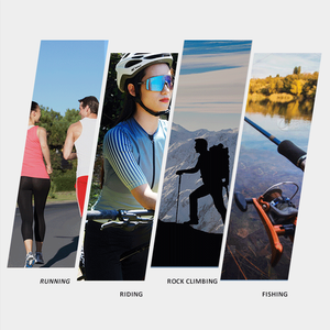 Fornitura diretta in fabbrica occhiali sportivi fotocromatici occhiali fotocromatici lenti fotocromatiche uomo e donna corsa sport ciclismo occhiali - Product Image 6