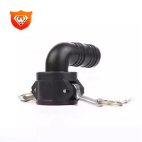 Fabricant chinois de raccords rapides Camlock en PP à 90 degrés, raccord Camlock 4 pouces