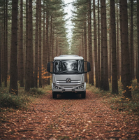 Mini-bus diesel Dongfeng 28 places - Autocar tout-terrain 4x4 pour passagers
