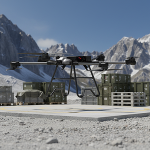 Heavy-lift Industrial Drone Dual Camera Quad Brushless Motor 100kg Cargo Transport for Mountainous Terrain Logistics Delivery - Product Image 3