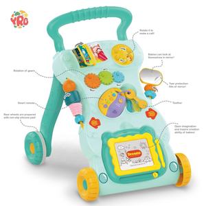 Camminante Anti-ribaltamento Cross Border con funzione musicale <span class=keywords><strong>carrello</strong></span> da passeggio in plastica per bambini - Product Image 3