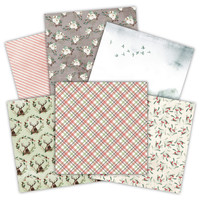 Fghgf — lot de papier scrapbooking personnalisés, motifs joyeux vacances, scrapbooking, papel, fait à la main, arrière-plan, bricolage artisanal, 24 feuilles