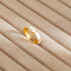 <span class=keywords><strong>Bague</strong></span> ouverte minimaliste unique haut de gamme en acier inoxydable avec pierre naturelle pour <span class=keywords><strong>femme</strong></span>, style sophistiqué, <span class=keywords><strong>bague</strong></span> pour l'<span class=keywords><strong>index</strong></span> - Product Image 6