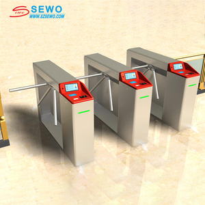 Sewo Tripod turnstiles cổng vé <span class=keywords><strong>QR</strong></span> mã RFID Đầu đọc thẻ cho phòng tập thể dục công viên giải trí lối vào kiểm soát truy cập - Product Image 2