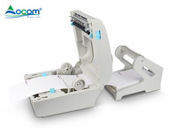 Stiker LAN USB 110mm hitam, mesin cetak industri Thermal POS Label Printer kecepatan tinggi stok WiFi termasuk kabel USB