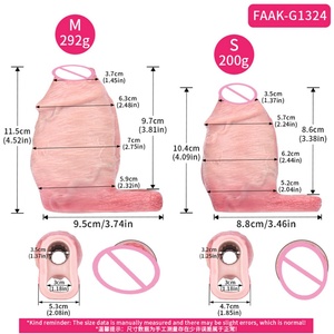 FAAK Nueva Funda Amplia para Pene con Anillo para el Pene, Funda Extensora de Pene, Funda para Pene Masculino, Juguete Sexual para Adultos para Hombres - Product Image 2