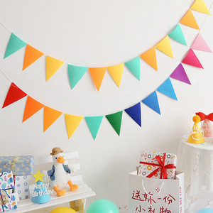 Đầy màu sắc tùy chỉnh Polyester chuỗi cờ cho trang trí đám cưới hoặc Chào mừng các hoạt động bên trang trí - Product Image 4