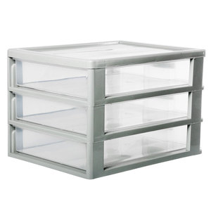 Boîte de rangement à <span class=keywords><strong>3</strong></span> niveaux pour tiroir de <span class=keywords><strong>bureau</strong></span>, organiseur de <span class=keywords><strong>bureau</strong></span> et de maison, support de rangement pour papier 4A, organiseur de <span class=keywords><strong>bureau</strong></span> - Product Image 5
